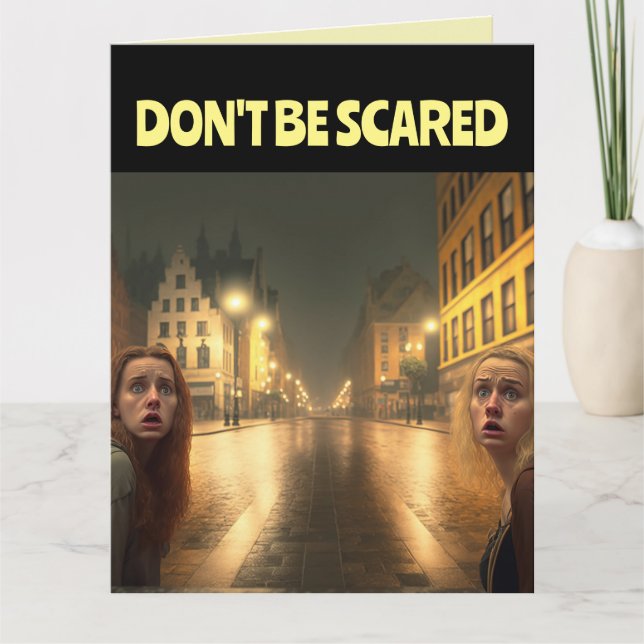 4. JAHRE FUNNY BIRTHDAY CARD FÜR SIE KARTE (Vorderseite)