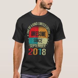 4 Jahre Phantastisch seit September 2018 4. Geburt T-Shirt