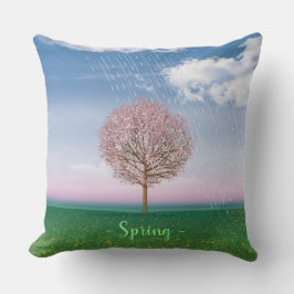 4 Jahreszeiten Design Kissen SPRING.