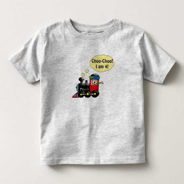 4-jähriger Geburtstag Kleinkind T-shirt (Vorderseite)