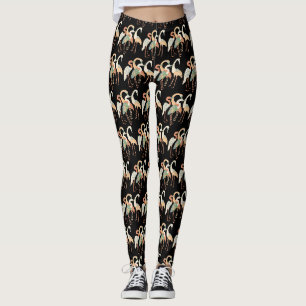 4 Japanische Krane Thunder_Cove Leggings