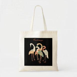 4 Japanische Krane Thunder_Cove Tragetasche