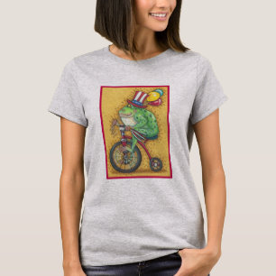 4 juillet AMERICANA FROG T-SHIRT Patriotique