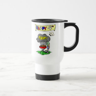 4 juillet Barre BQ Travel Mug