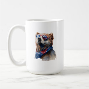 4 juillet Bear Mug