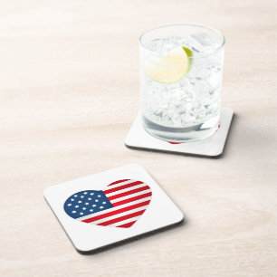 4 juillet Dessous de verre de boissons