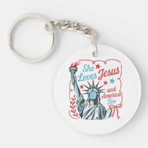 4 juillet Elle aime Jésus et l'Amérique aussi Chri