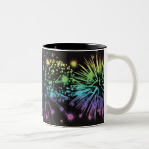 4 juillet et nouvelles années de tasses et tasses