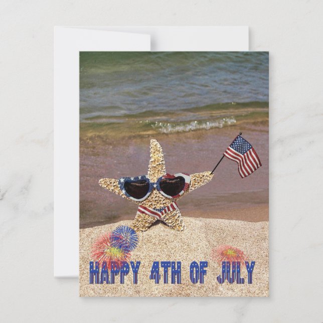 4 juillet Invitation (Devant)