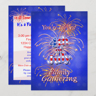 4 juillet Invitation à la réunion de famille