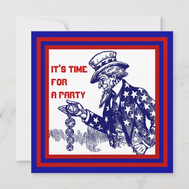 4 juillet INVITATION DU PARTI ~ PERSONNALISER EZ2 (Devant)