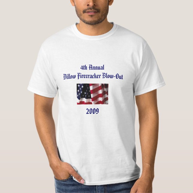 4 juillet Modèle T-Shirt (Devant)