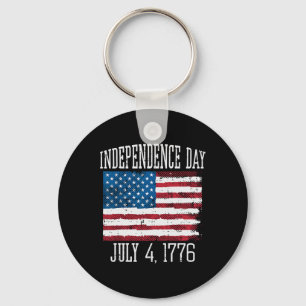4. Juli 1776 4. Juli Amerika Männer Frauen Kinder Schlüsselanhänger
