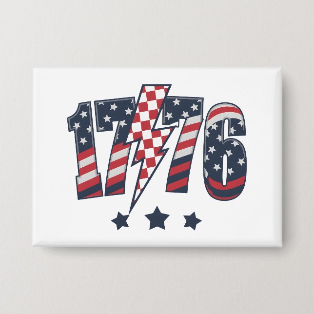 4. Juli 1776 Button (Vorderseite)