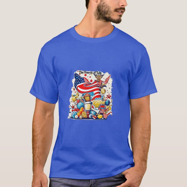 4. Juli 1776 T-Shirt (Vorderseite)