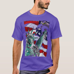 4. Juli 1776 Unabhängigkeitstag Freiheit T-Shirt