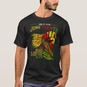 4. Juli 1865, weil meine Vorfahren Blac T-Shirt