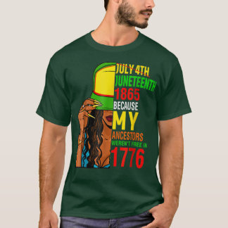 4. Juli 1865, weil meine Vorfahren waren T-Shirt