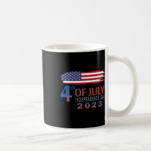 4. Juli 2023-Shirt Unabhängigkeitstag Patriotisch Kaffeetasse