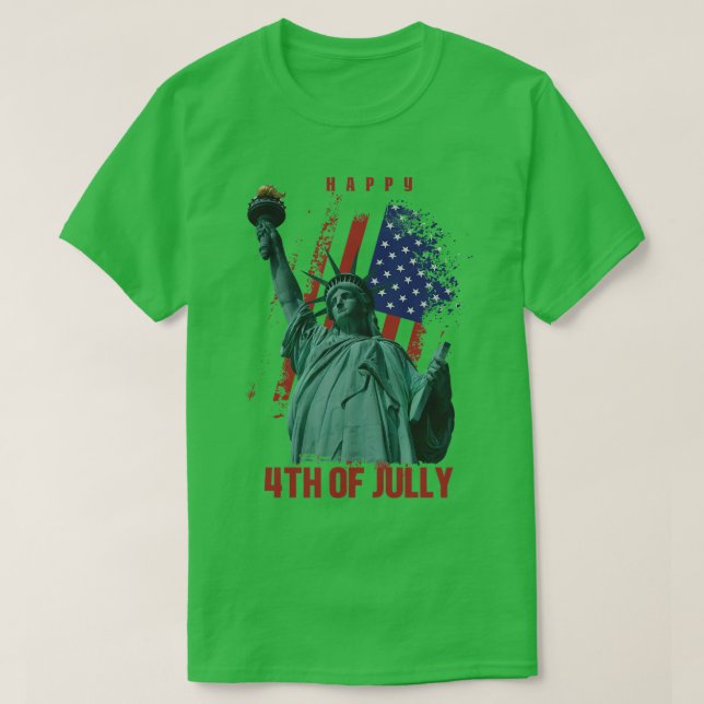 4. Juli (5) T-Shirt (Design vorne)