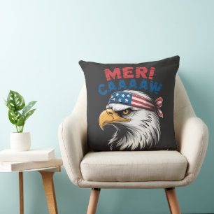 4. Juli Adler Freiheit Patriotisch Kissen
