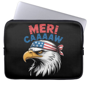 4. Juli Adler Freiheit Patriotisch Laptopschutzhülle