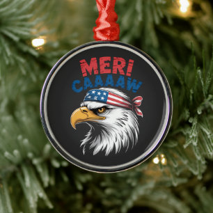 4. Juli Adler Freiheit Patriotisch Ornament Aus Metall