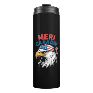 4. Juli Adler Freiheit Patriotisch Thermosbecher