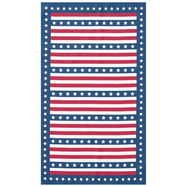 4. Juli All American Picnic Tischdecke (Vorderseite)