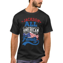 4. Juli Alle amerikanischen Familie patriotische M