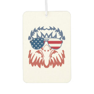 4. Juli American Eagle Independence Day Geschenk Autolufterfrischer