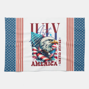 4. Juli American Eagle Sublimation-61904 Geschirrtuch