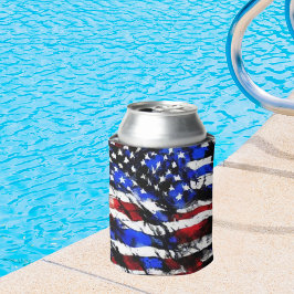 4. Juli "American Flag" Cooler Dosenkühler