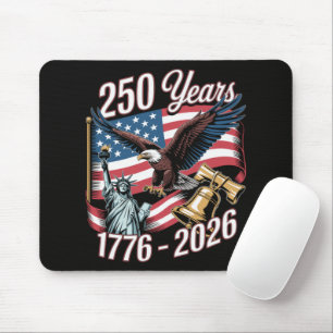 4. Juli Amerika US Patriotischer Adler Mousepad