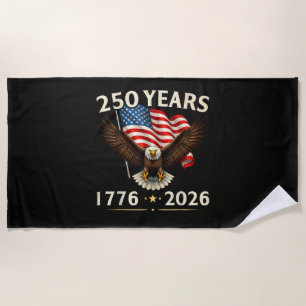 4. Juli Amerika US Patriotischer Adler Strandtuch