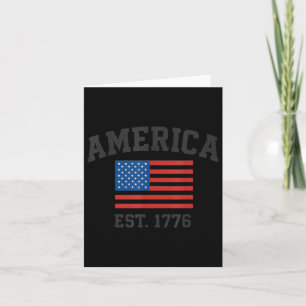 4. Juli Amerika USA Osten 1776 Patriotische USA Karte