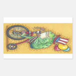4. JULI AMERIKANA FROG STICKER Retangle, Sheet