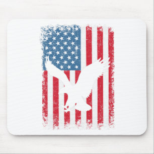 4. Juli Amerikanische Adlerflagge USA Unabhängigke Mousepad