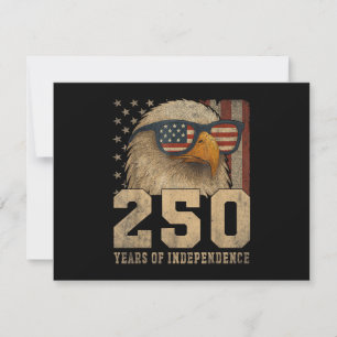 4. Juli Amerikanische Flagge Adler Vintage 250 Jah