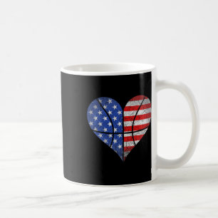 4. Juli Amerikanische Flagge Bysketbyll Heart Usa Kaffeetasse