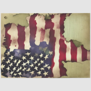 4. Juli Amerikanische Unabhängigkeitsflagge Seidenpapier