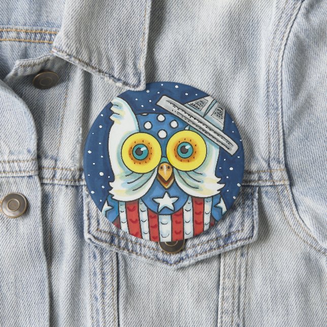 4. JULI - AMERIKANISCHES EIGENTUM, BIRD BUTTON Rou (Beispiel)