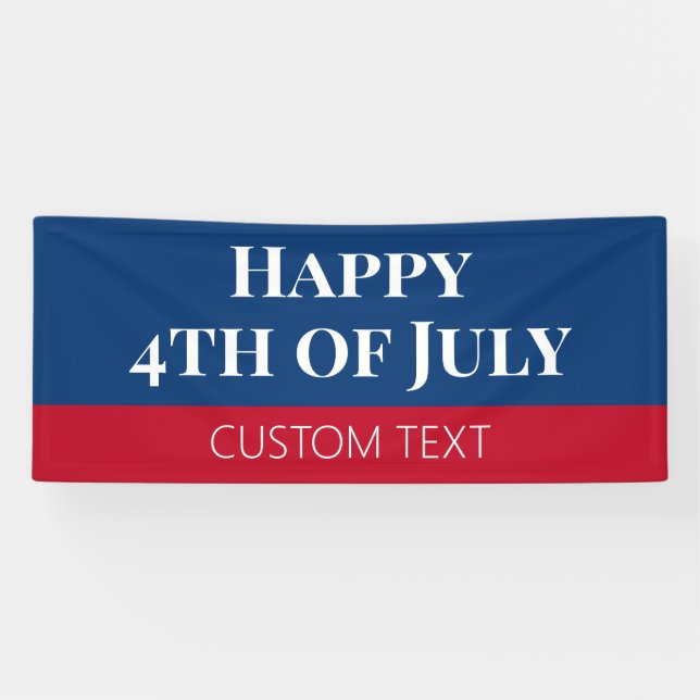 4. Juli-Banner Banner (Horizontal)