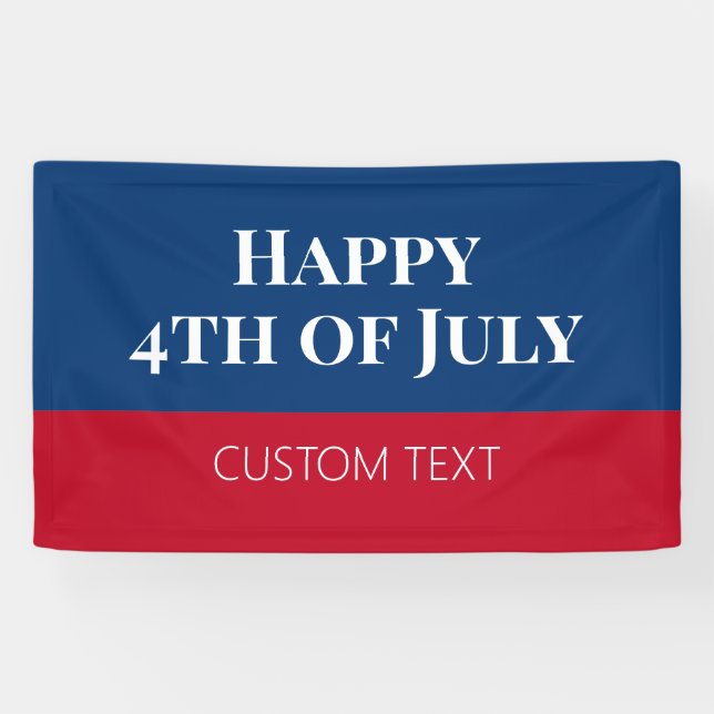 4. Juli-Banner Banner (Horizontal)