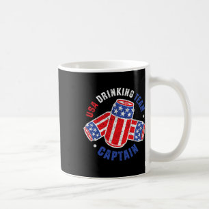 4. Juli Bierdose Flagge USA Trinkteam Tees Kaffeetasse