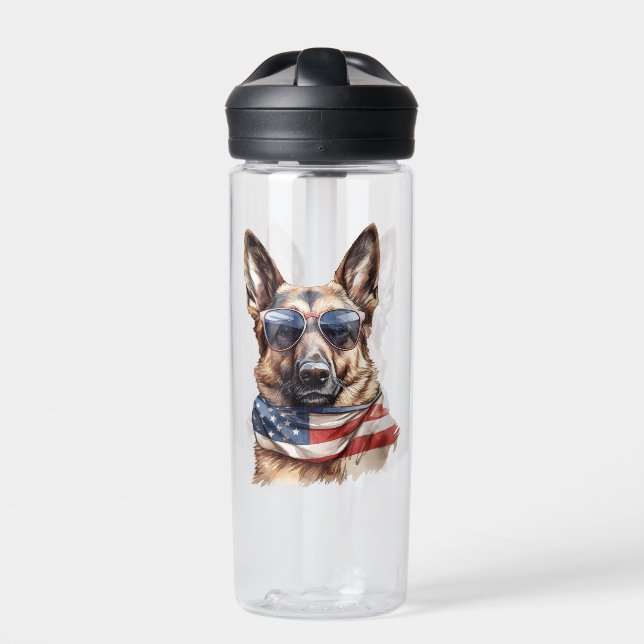 4. Juli Big Dog-70631 Trinkflasche (Vorderseite)