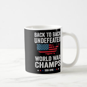 4. Juli - Bis auf den Rücken des ungeschlagenen Er Kaffeetasse