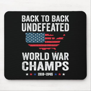 4. Juli - Byck To Byck Unbesiegte Weltkrieg Ch Mousepad