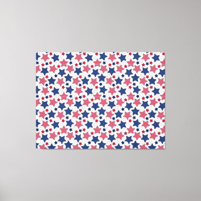 4. Juli Canvas Print Leinwanddruck (Vorderseite)