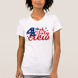 4. Juli Crew T - Shirt